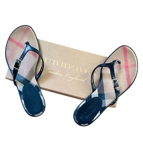 replica burberry flip flops|burberry thongs flip flops.